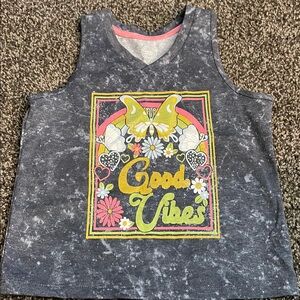 Wonder Nation Black Tank Top Retro Graphic. Brand new, no tags